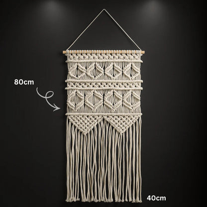 Macrame Wall Hanging, Boho Wall Decor, Bohemian Home Decor, Cotton Macrame, Wall Art